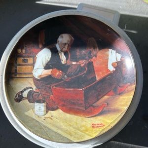 Grandpas Gift Norman Rockwell plate “Golden Moments Collection” mint condition